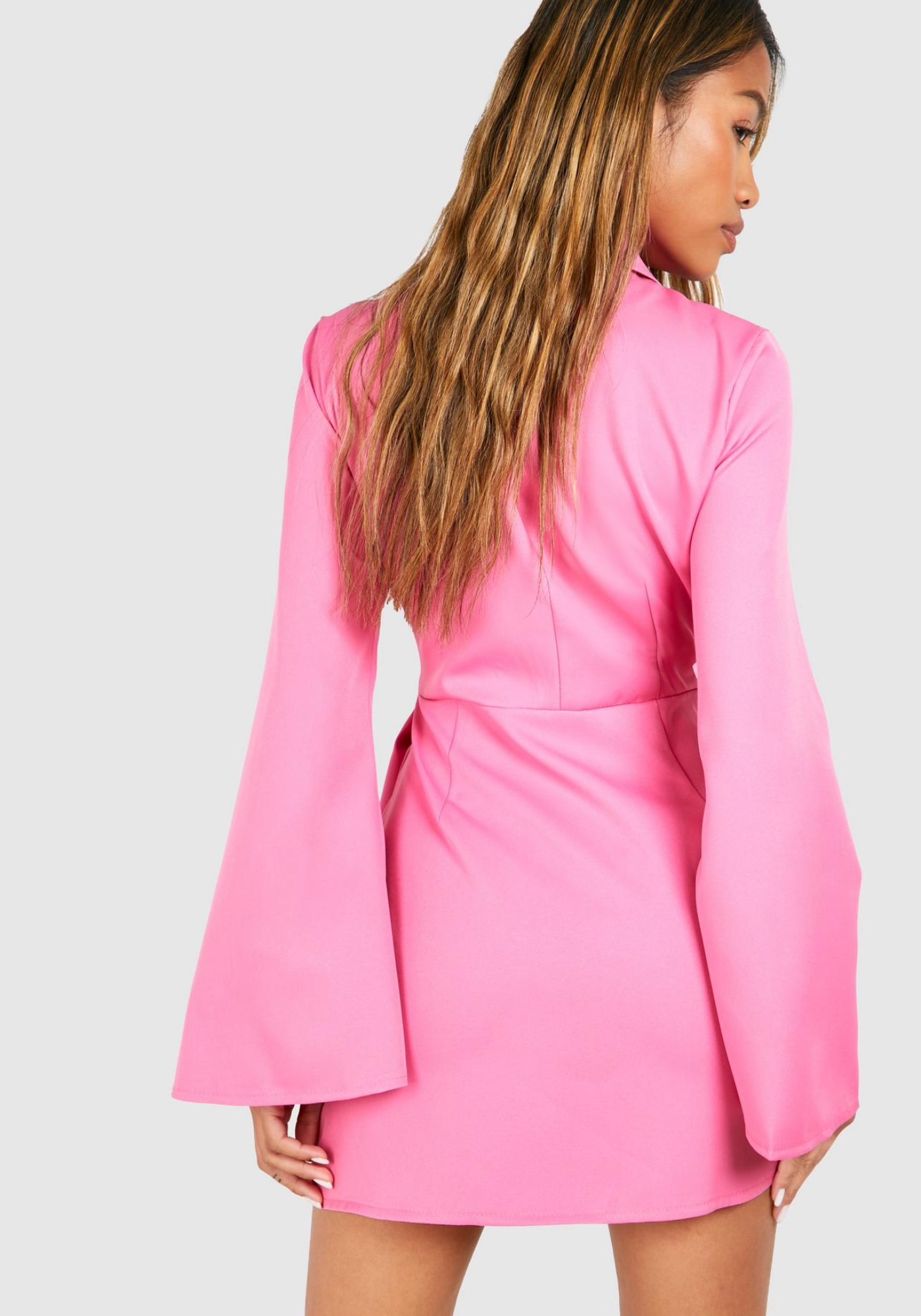 Robe blazer nouée