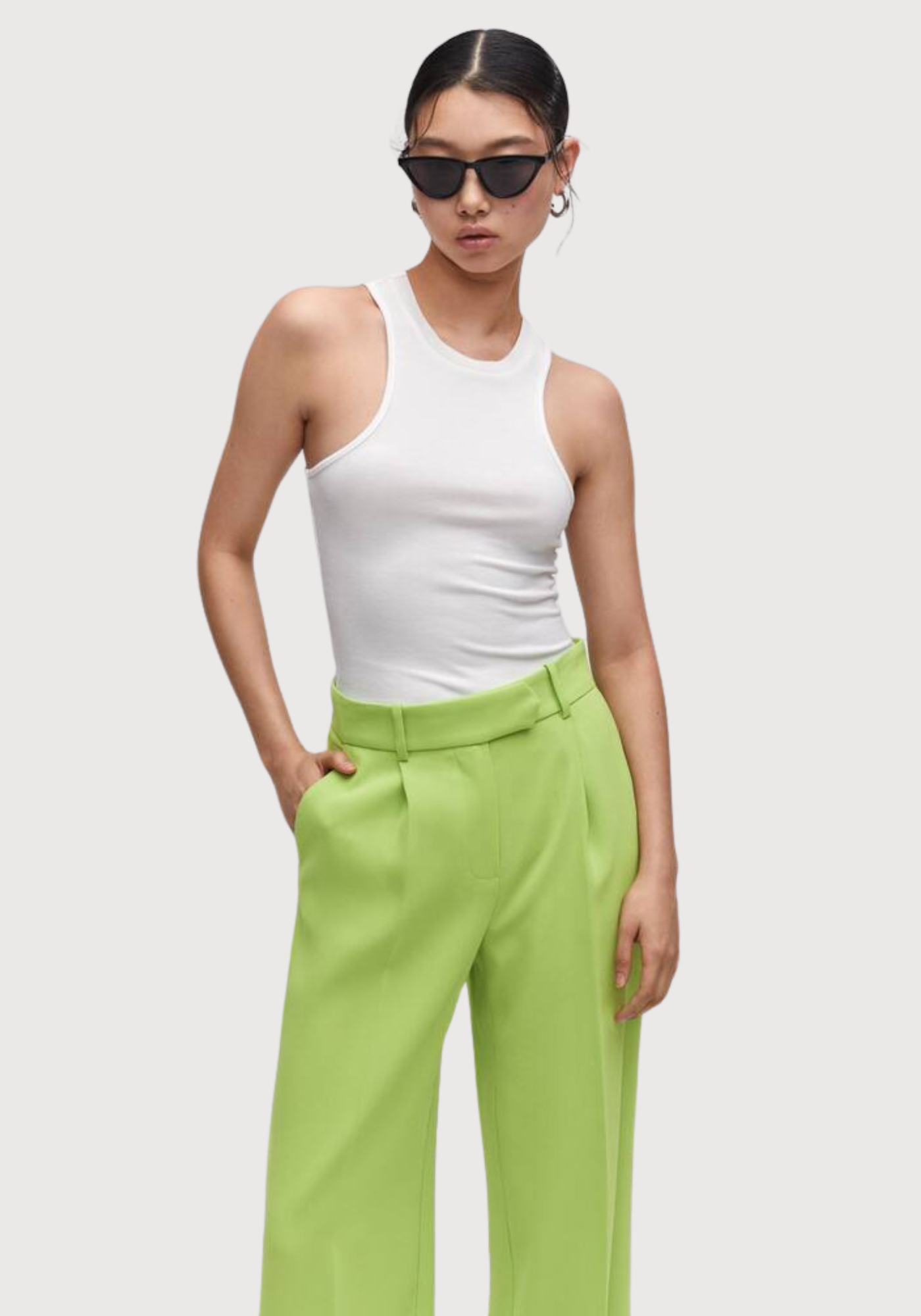 Pantalon pinces