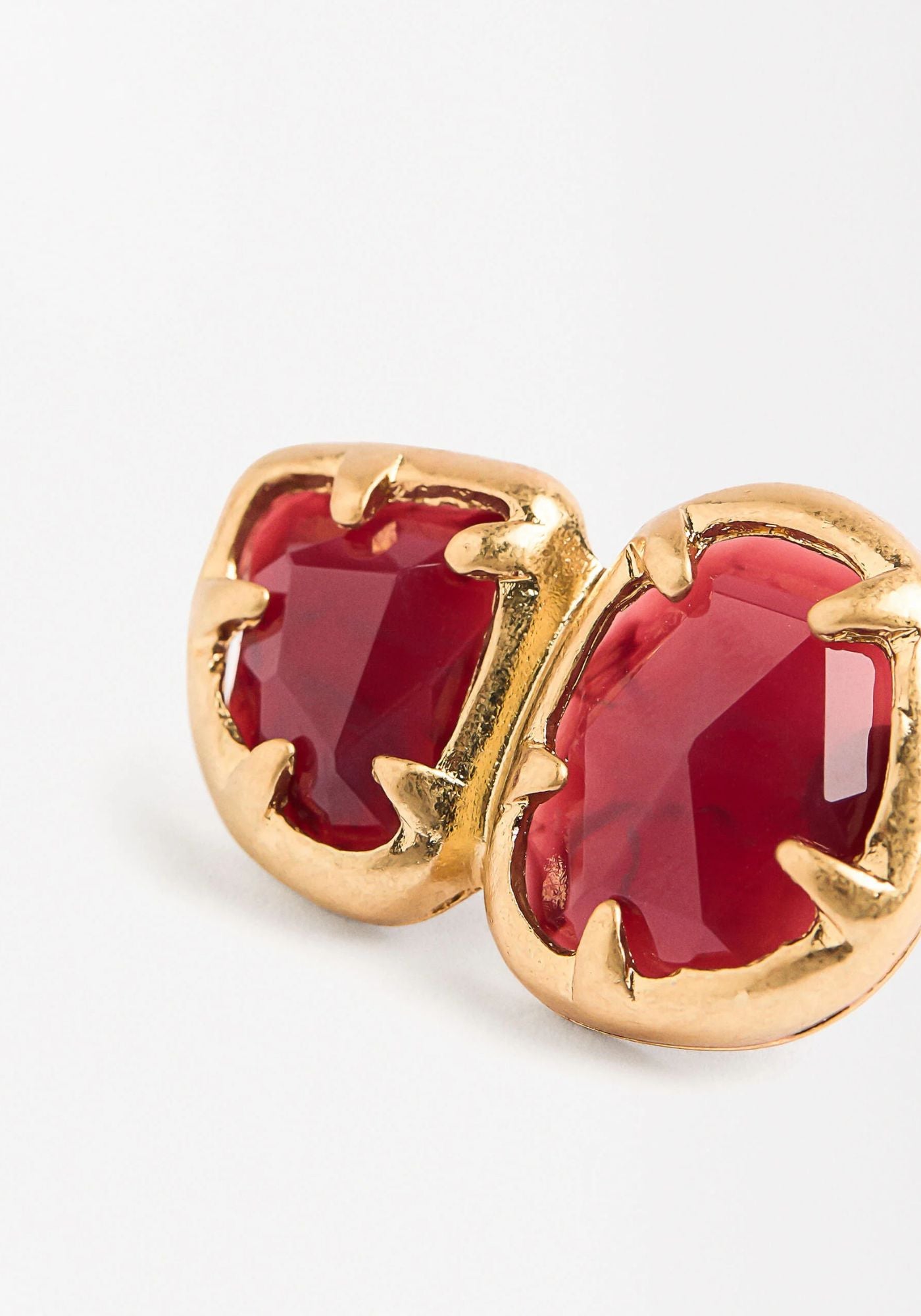Boucle d'oreilles ovales