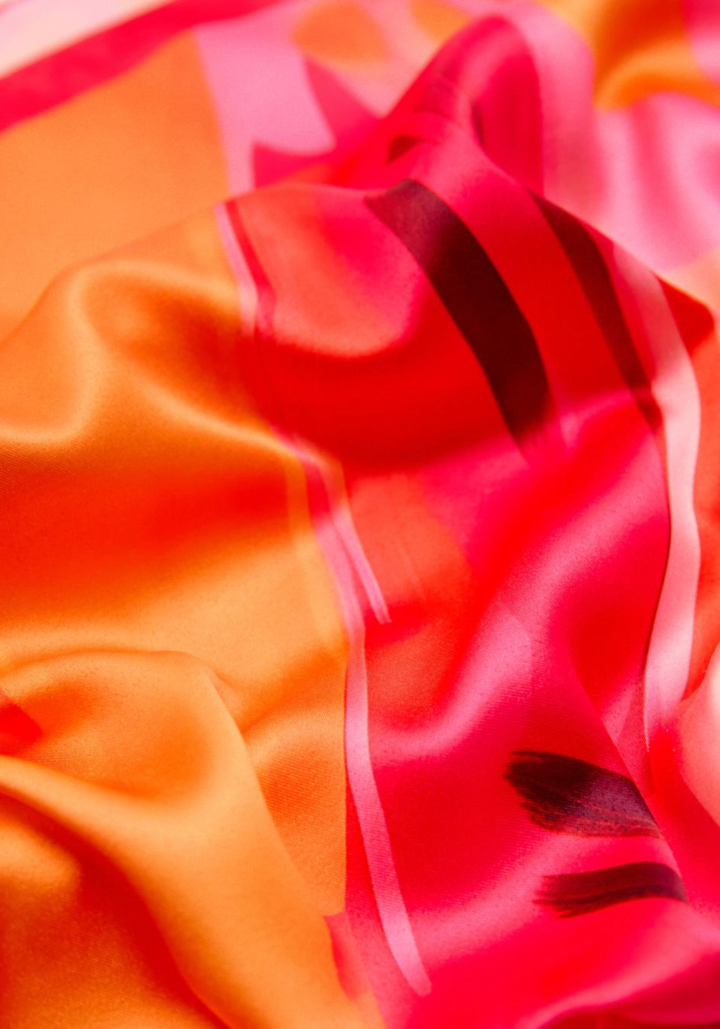 Foulard imprimé multicolore