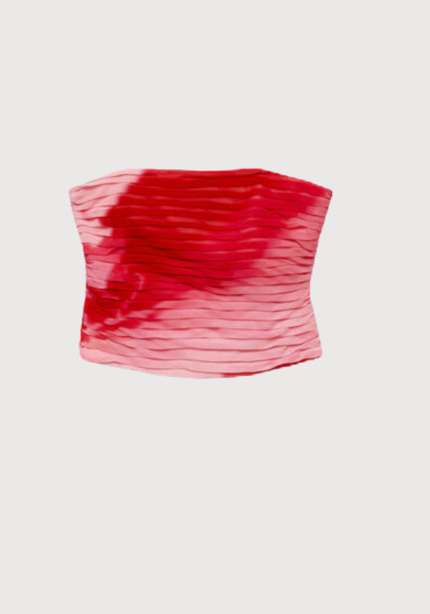 Top bustier drapé