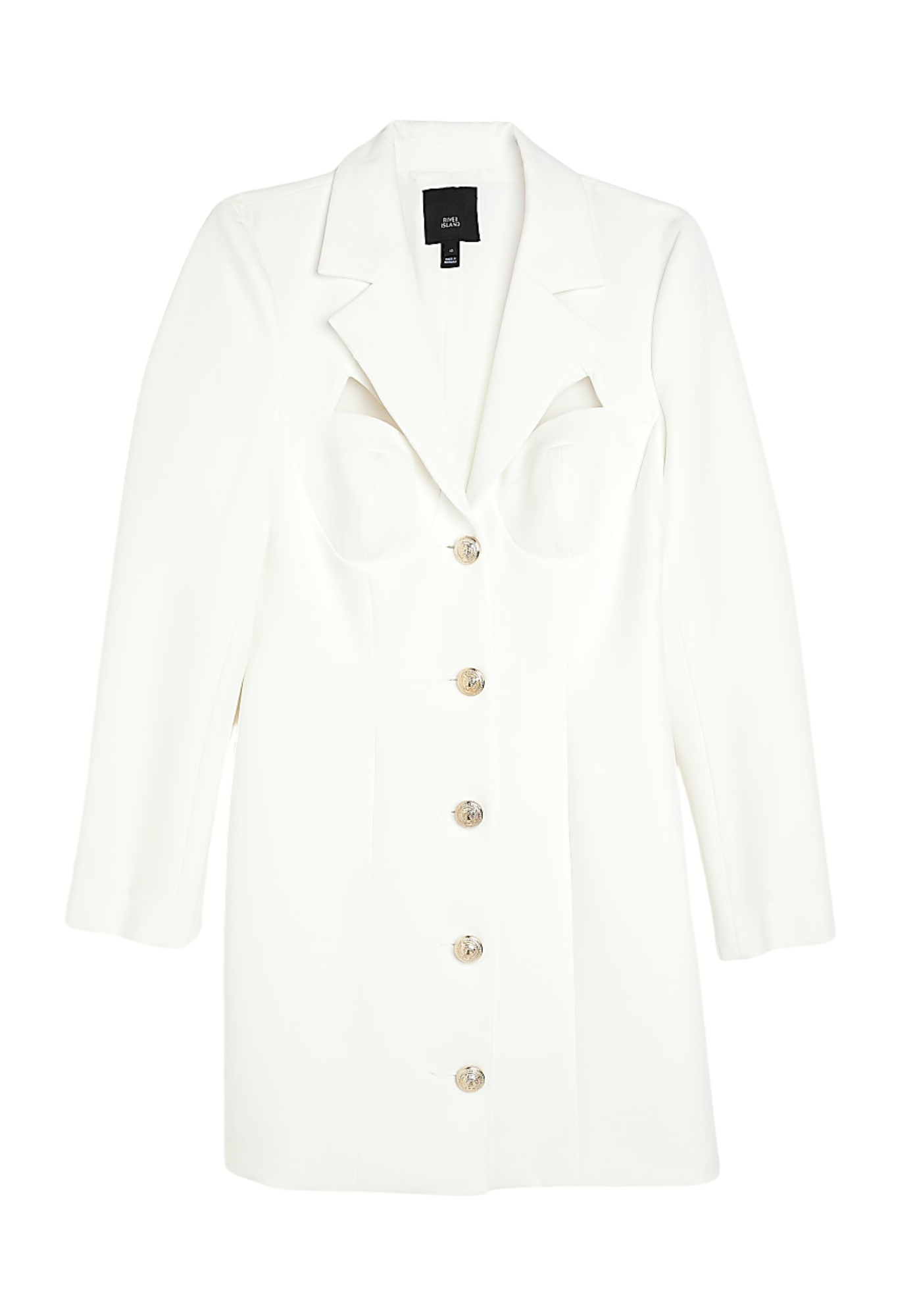 Robe Blazer à découpes