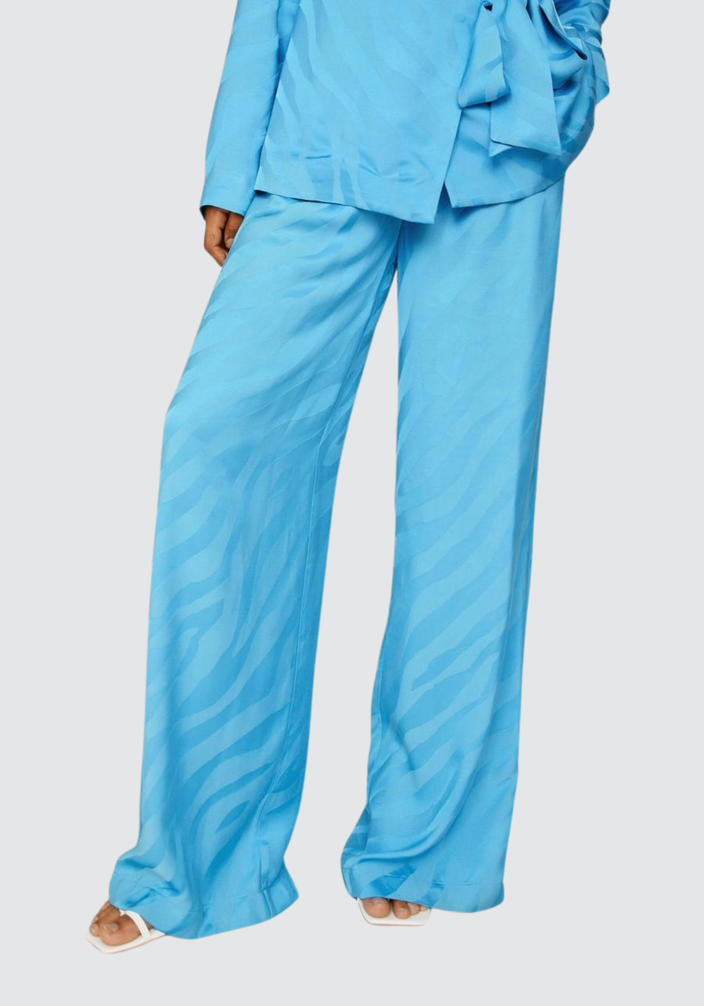 Pantalon à Imprimé Zèbre