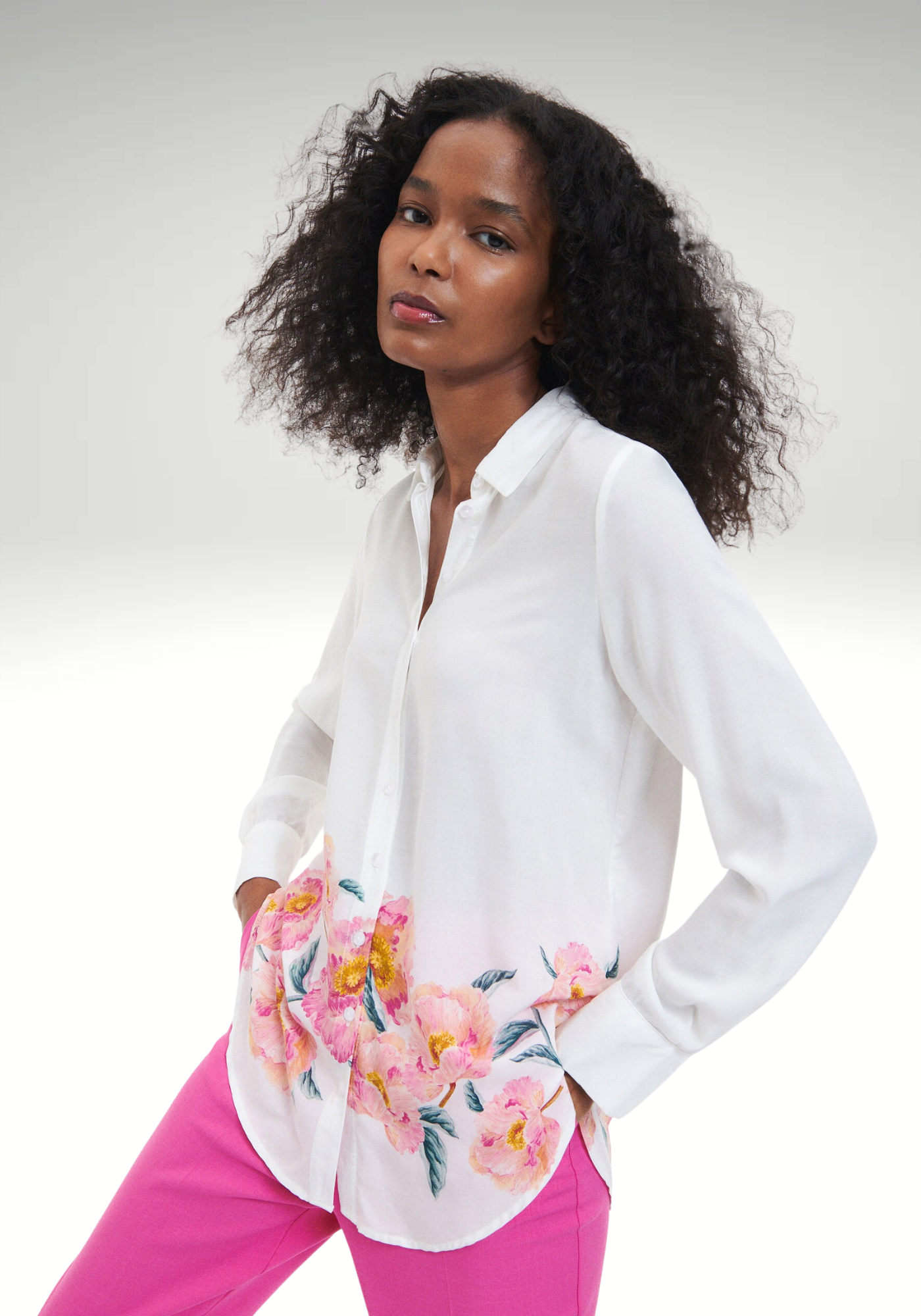 Chemise en viscose