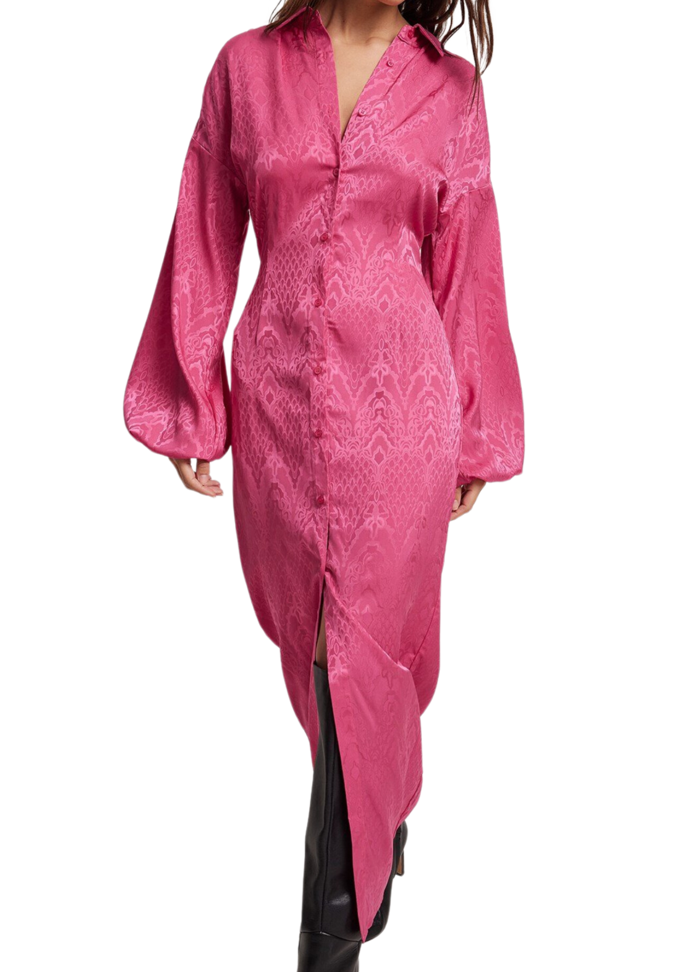 Robe à jacquard