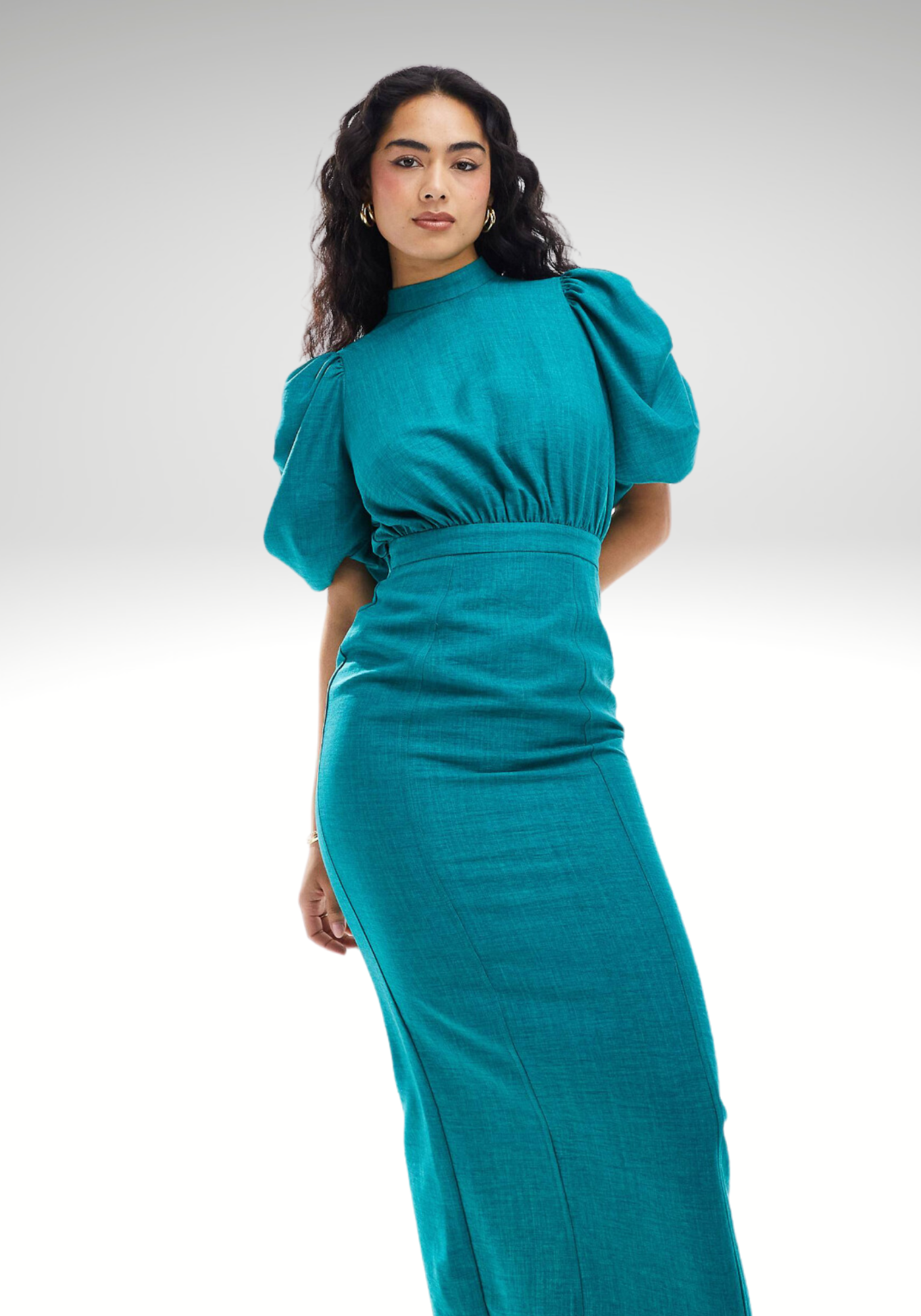 Robe mi-longue