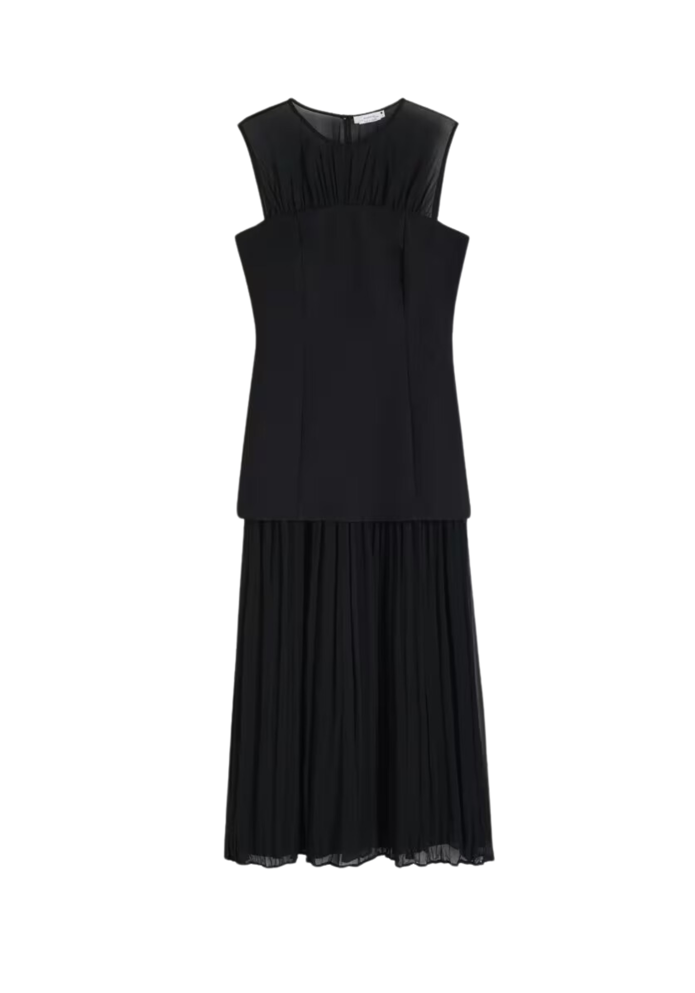 Robe multi-matières