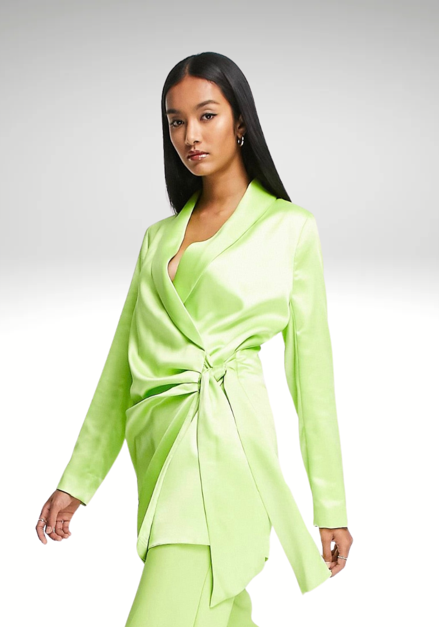 Ensemble en satin
