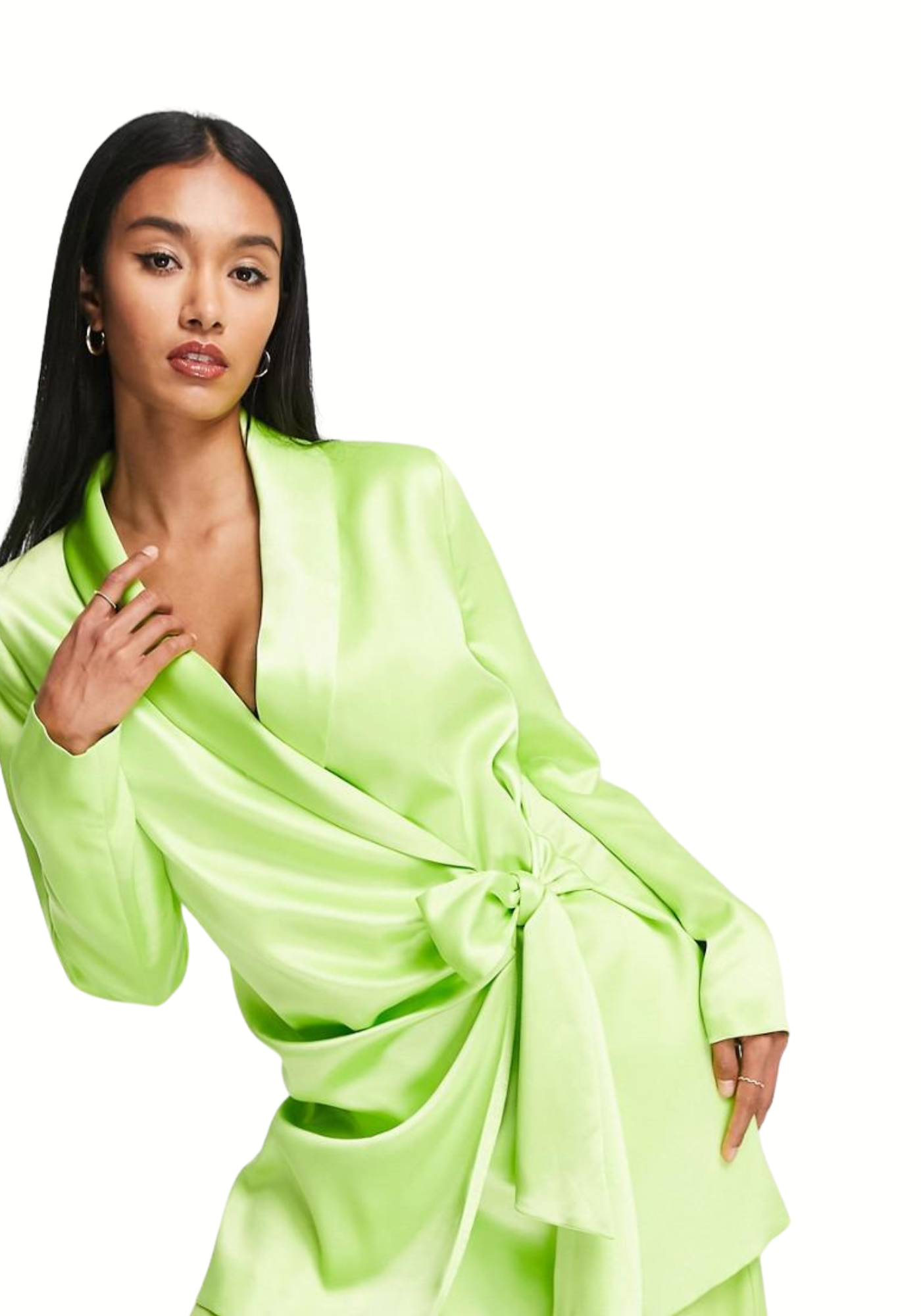 Ensemble en satin