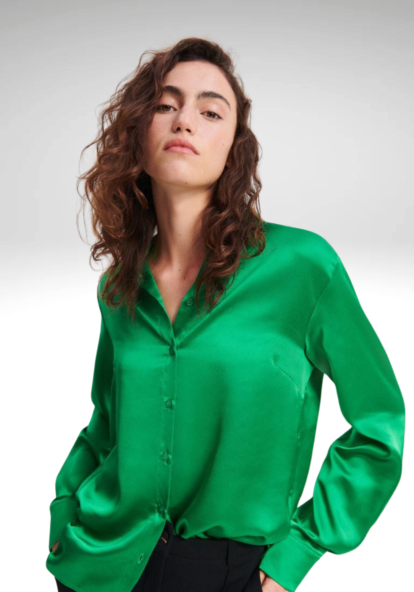 Chemise en satin
