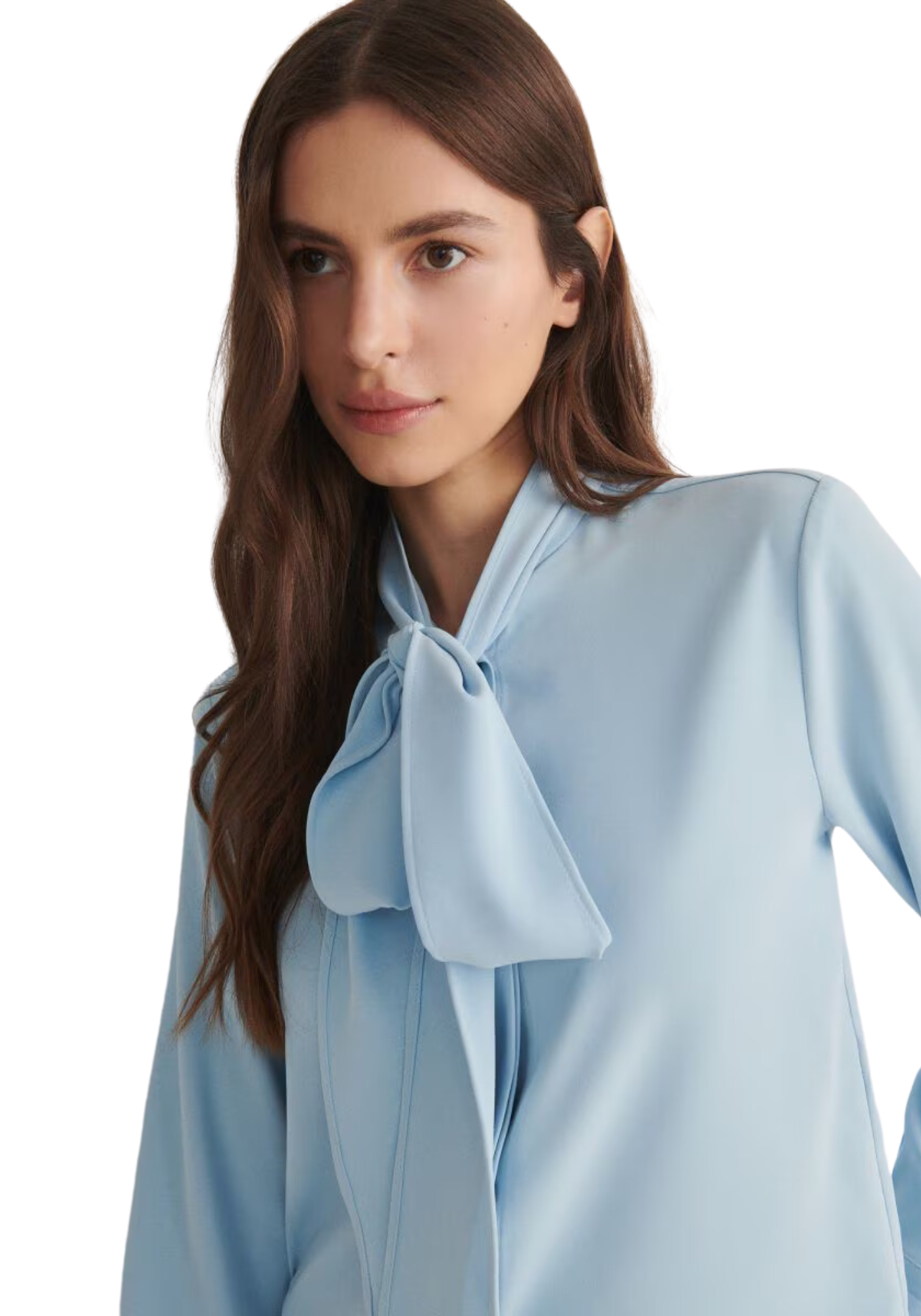Chemise à carreaux et lien