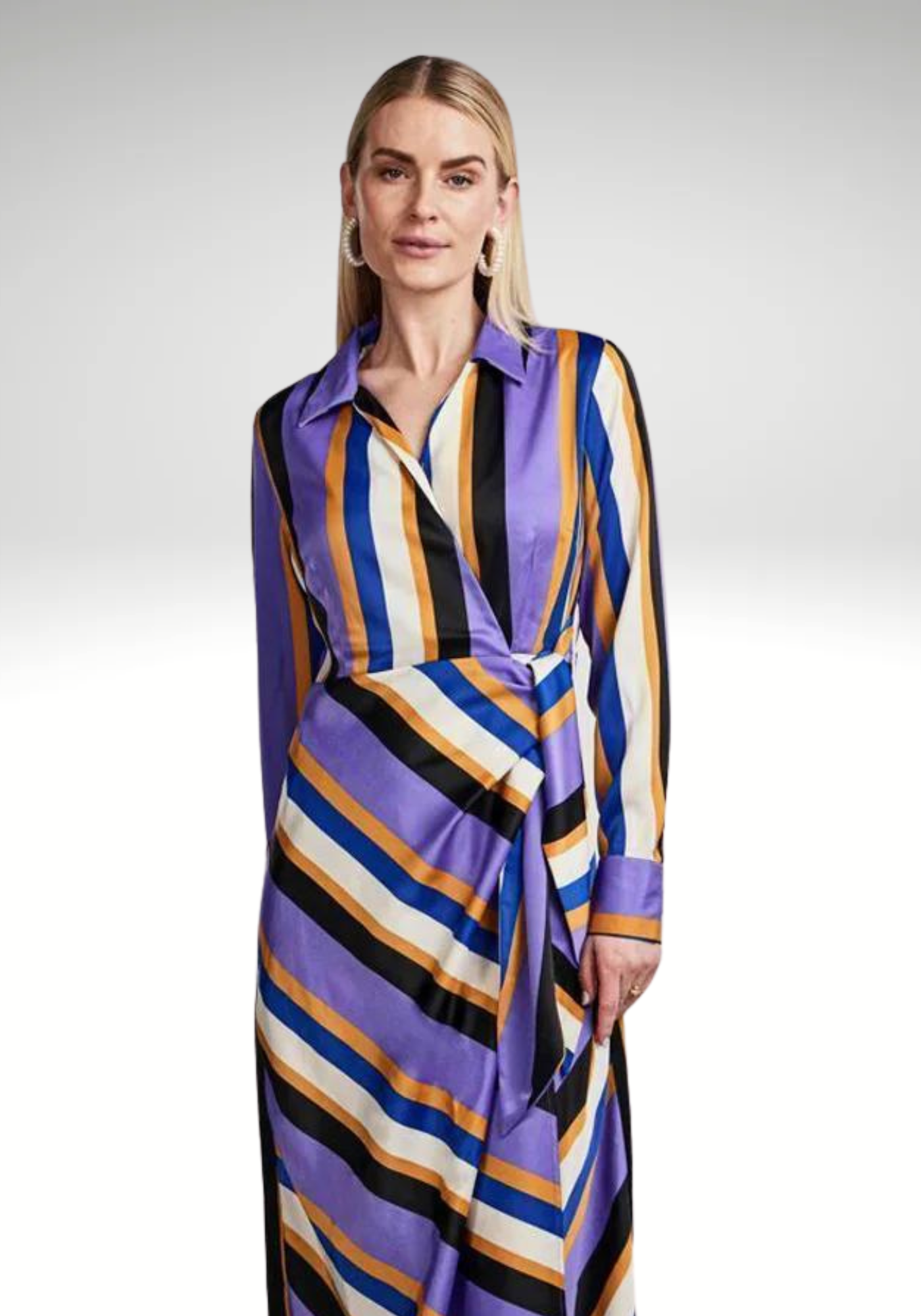 Robe multicolore
