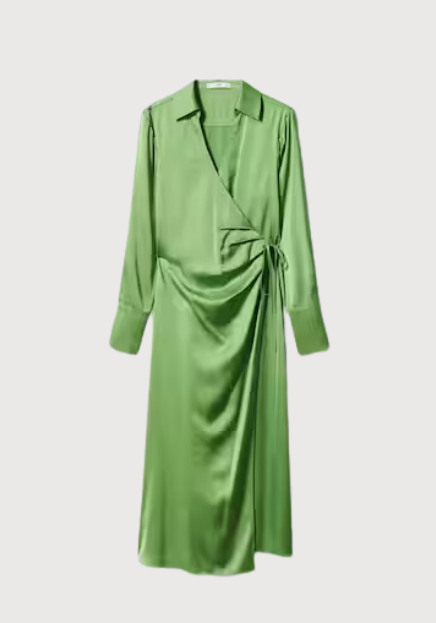 Robe satinée