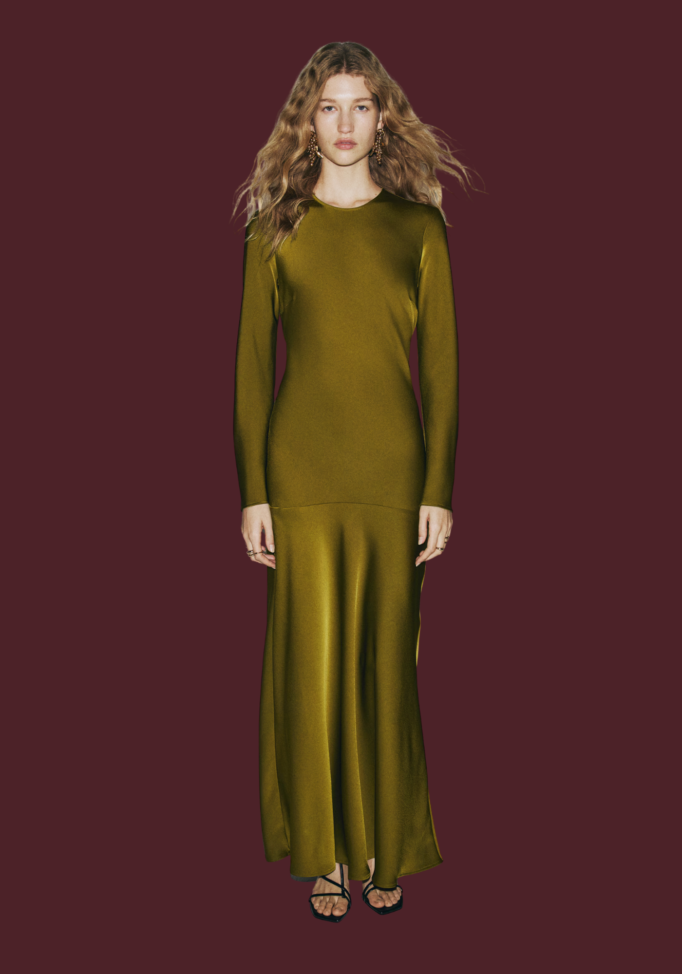 Robe avec dos ouvert