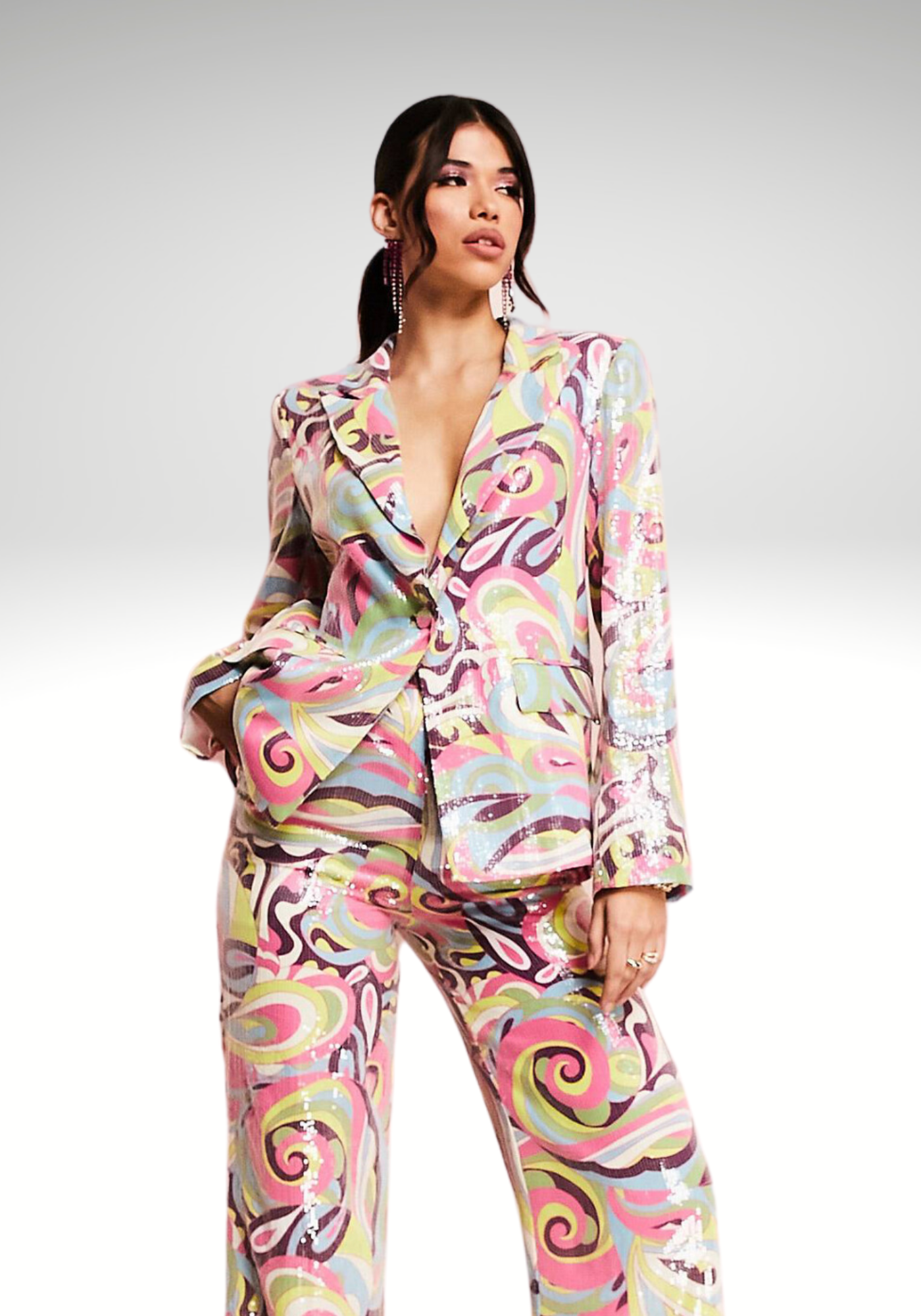 Ensemble à sequins