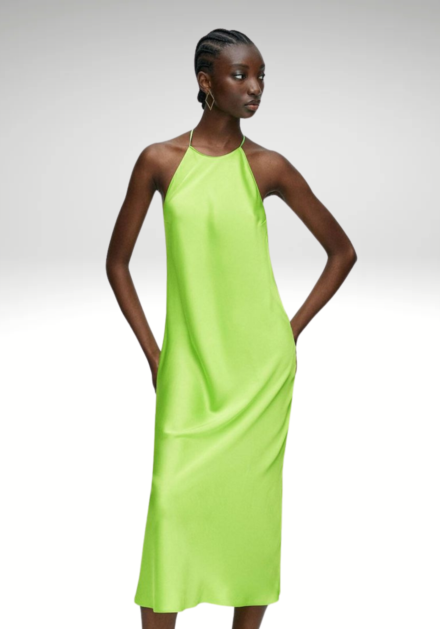Robe satin