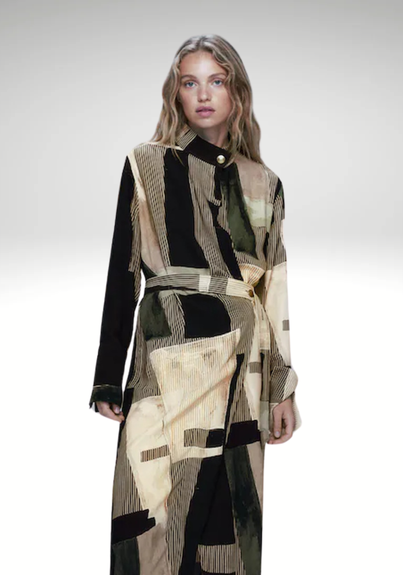 Robe mi-longue