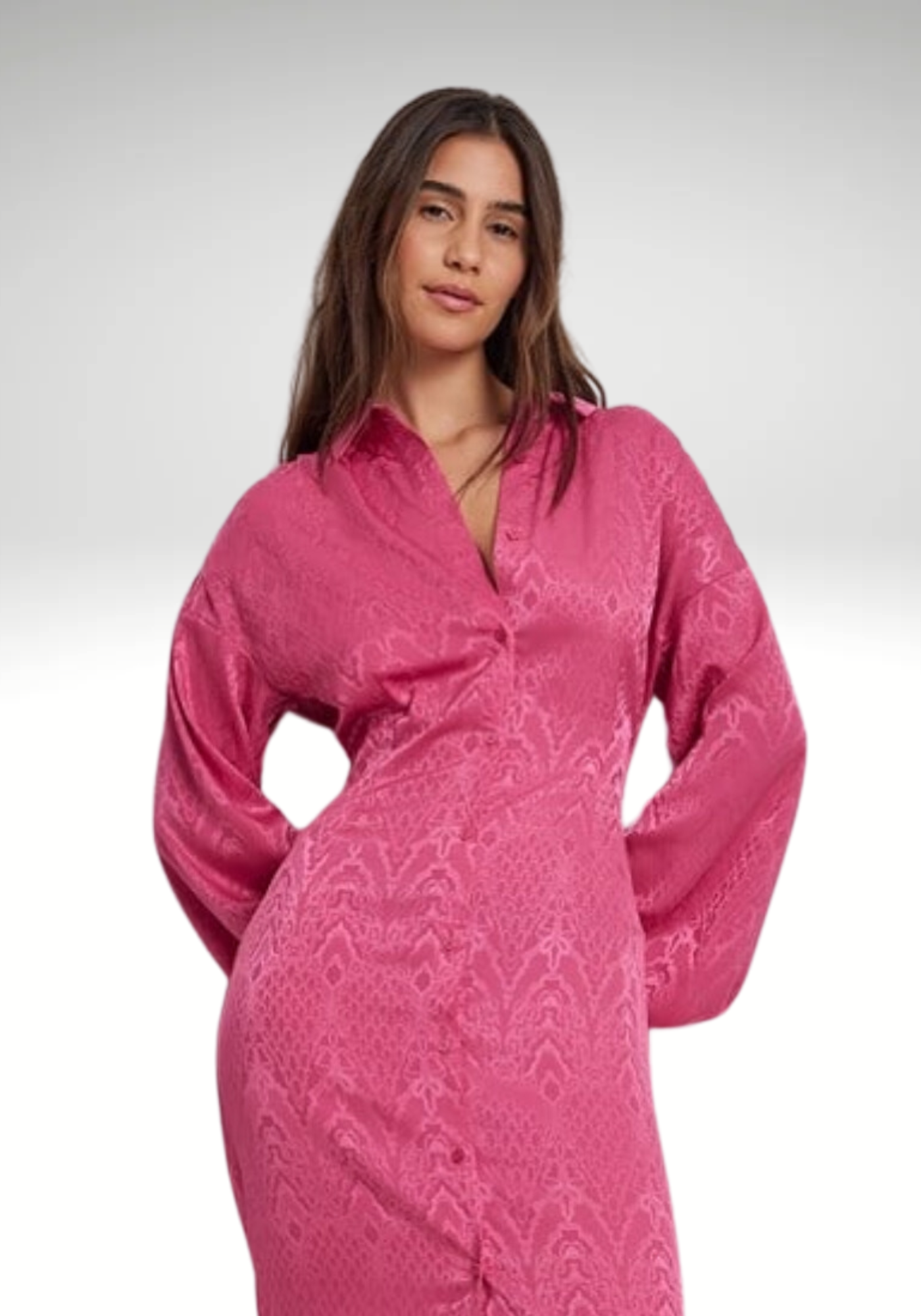 Robe à jacquard