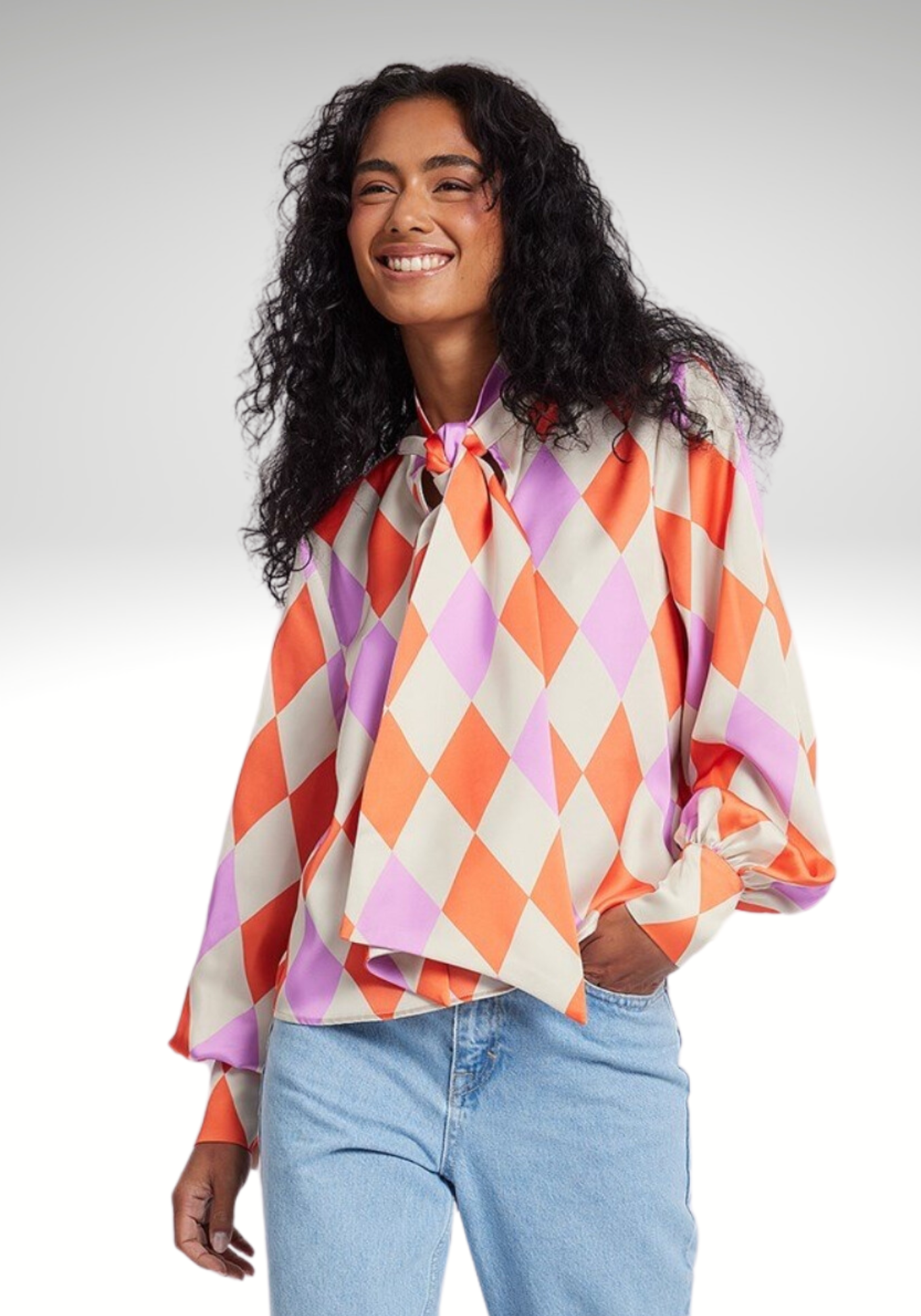 Blouse avec nœud