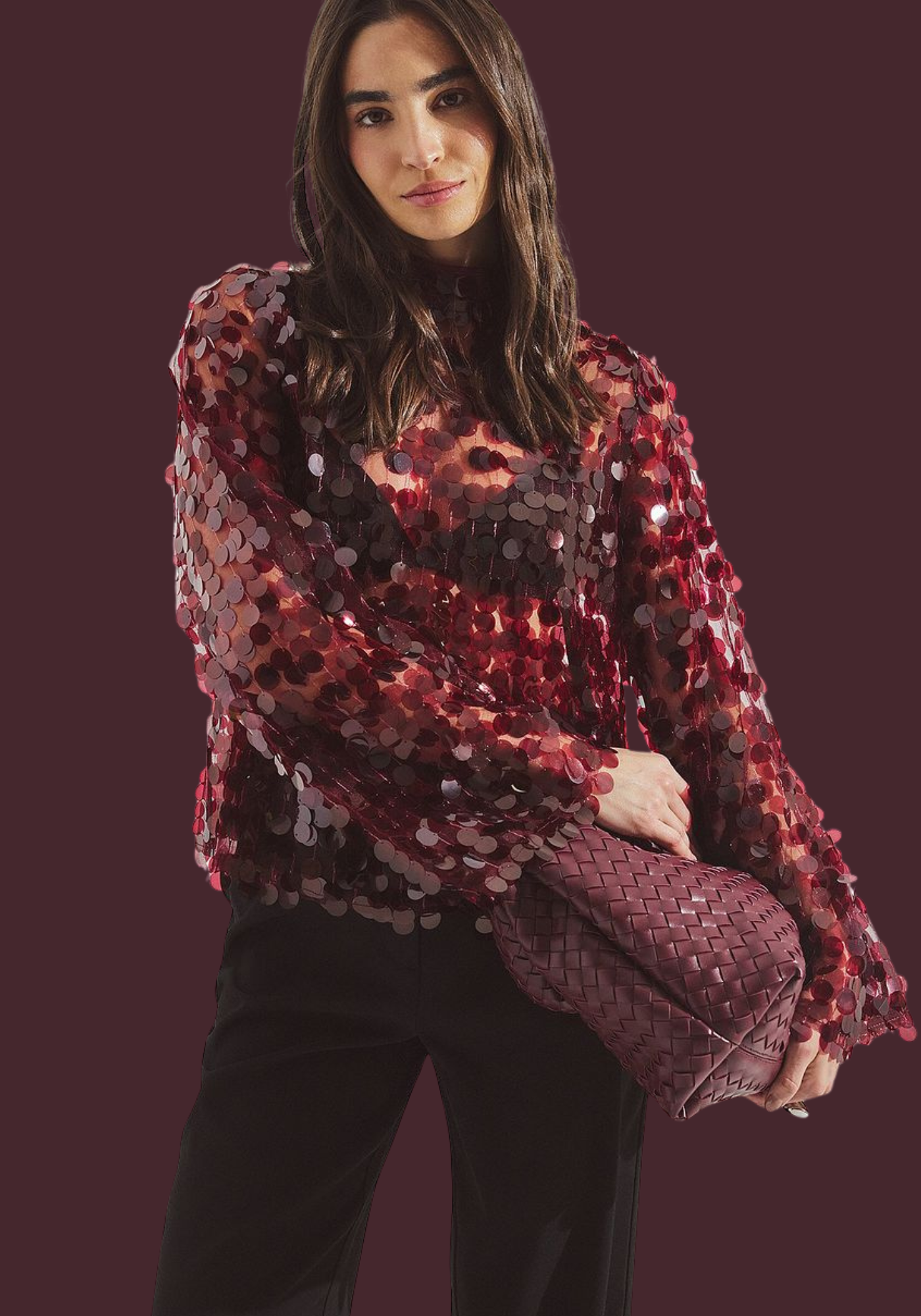 Haut à sequins