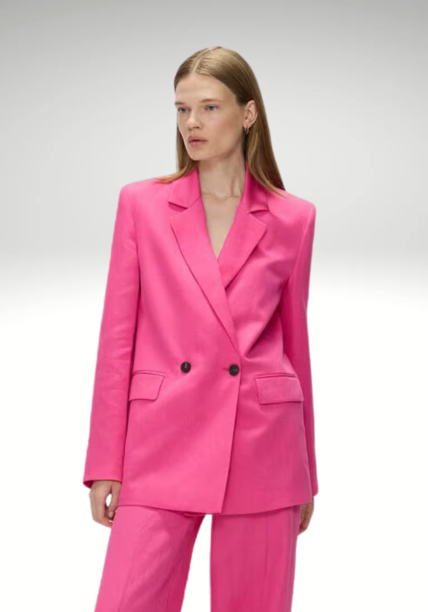 Ensmble Blazer lin melangé